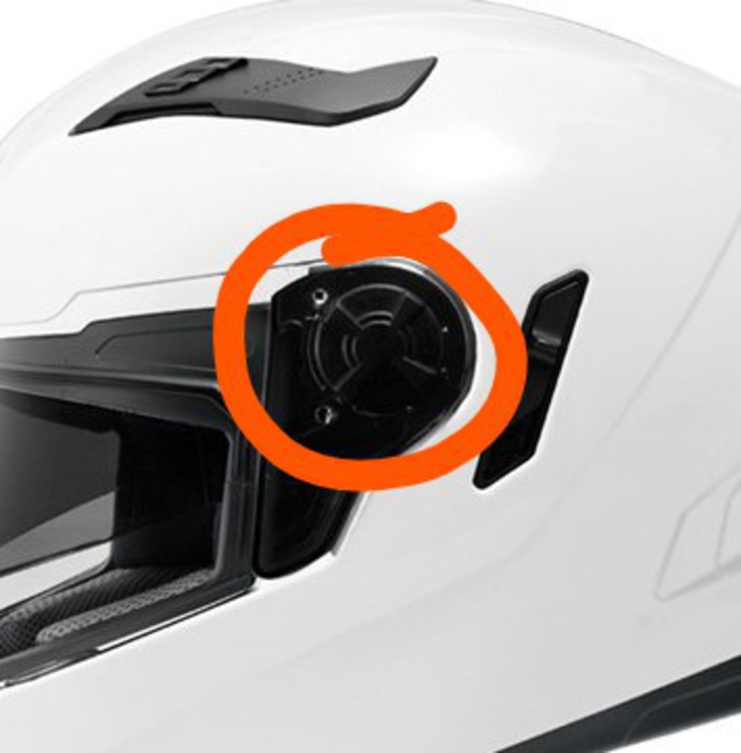 FFM Helmet Visor Ratchet pair for Streetpro R & Tourpro R image 0